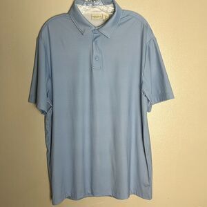 Men RORIE WHELAN GOLF polo shirt top short sleeve Upf 50 Dry Wicking Breathable